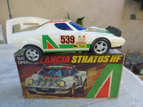 Antiguo Lancia Rallye Stratos Hf 17,5 X 9 X 5,4 Alto