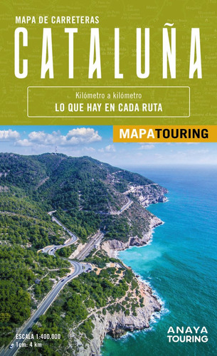 Libro Mapa De Carreteras De Cataluã¿a Desplegable Escala ...