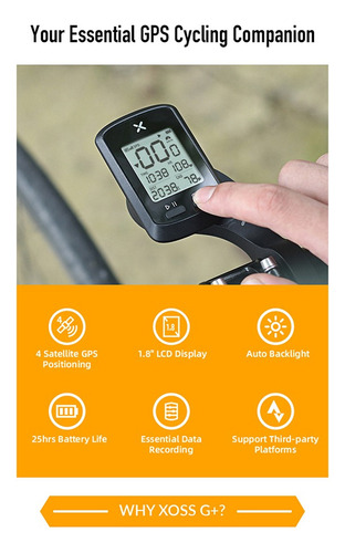 Aplicable A: Ordenador Para Bicicleta Para Xoss G Gps,