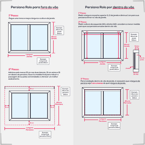 Cortina Persiana Rolo Blecaute L 1,50 X 1,70 A Com Bando