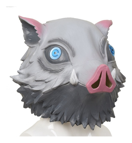 Bddd Zuhira Inosuke Máscara De Cabeza De Cerdo Halloween