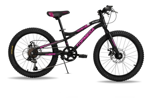 Bicicleta Mtb Topmega Kids Slider R20 7 Vel Niños Niñas Fas