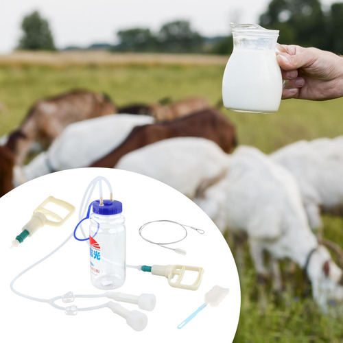 Accesorios De Ordeño Portátiles De Doble Tetina 2000ml