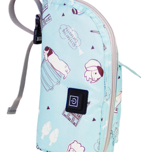Bolsa Para Biberón Infantil, Calentador De Biberón De Azul