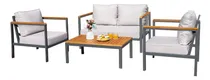 Comprar Greesum Juego De Muebles De 4 Piezas Para Patio, Sala De Es.