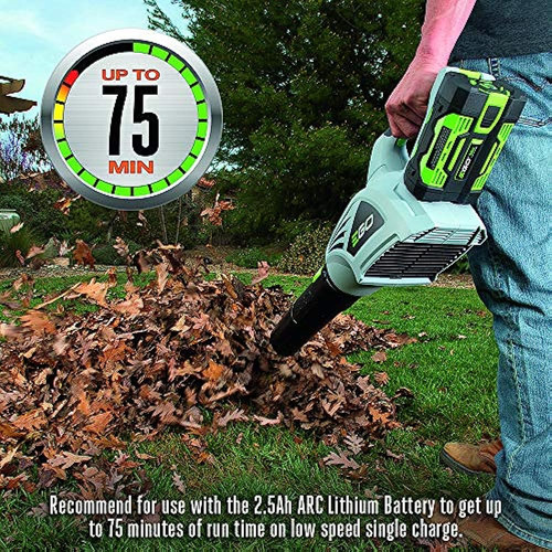 Ego Power Lb4800 480 Cfm Soplador Eléctrico Inalámbrico De I