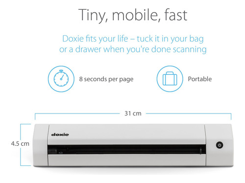 Doxie Go Se Wi Fi The Smarter Wi Fi Scanner With Recharg