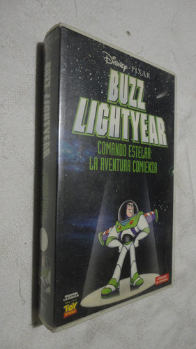 Película Infantil Buzz Lightyear   Disney Vhs 