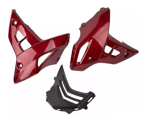 Imagen 2 de 4 de Cubierta Motor Carenado Honda Cbf150 Cb190r Cb190 C/rojo