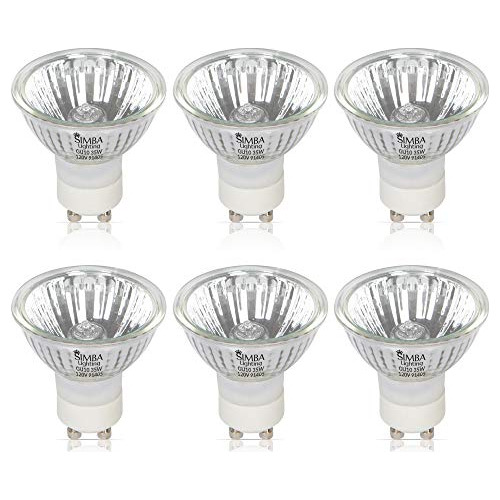 Halogen Gu10 35w Spotlight 120v Mr16 With Glass Cover (...