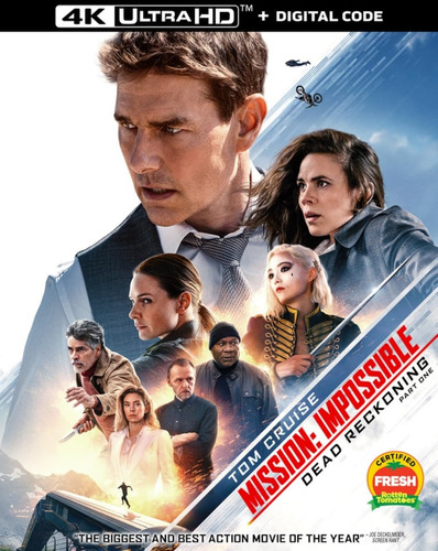 4k Ultra Hd Blu-ray Mission Impossible Dead Reckoning Part 1