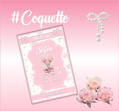 Kit Imprimible Express Personalizado - Coquette #1