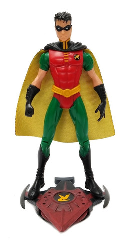 Dc Batman Battle Board Robin Figura Mattel Usada
