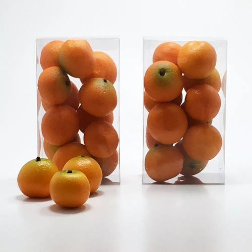 Fruta Artificial X 12 Unid Decorativa Naranjas Mini 4cm