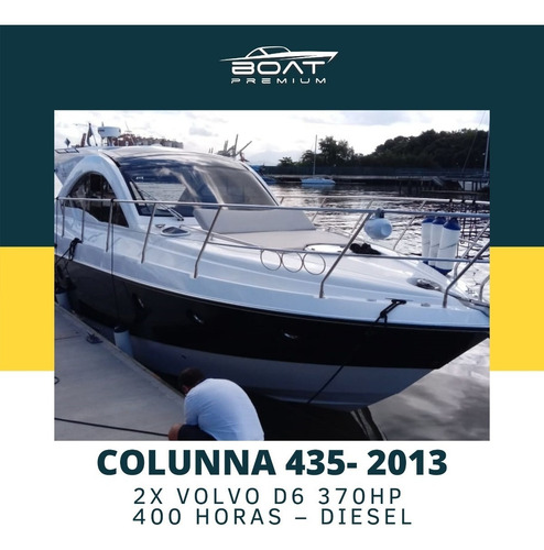 Imagem 1 de 10 de Colunna 435, 2013, 2x Volvo D6 370hp - Beneteau - Ferretti