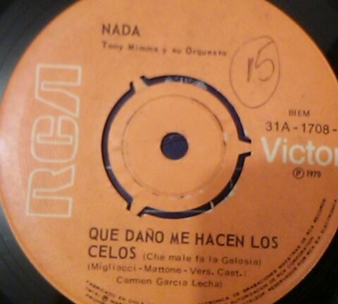 Vinilo Single De Nada- El Anillo ( P152