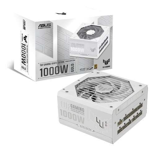 Fonte De Alimentação Asus Tuf Gaming 1000w Gold White Editio