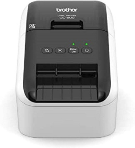 Imagen 1 de 3 de Impresora Brother De Etiquetas Profesional Térmica. Ql800