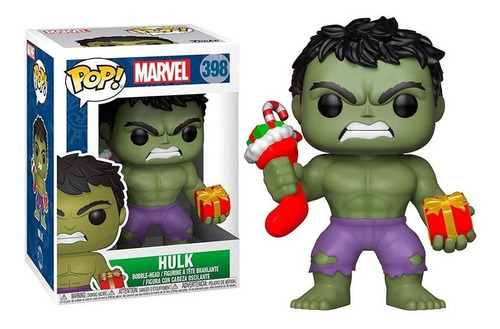 Funko Pop Hulk #398 Marvel Hulk Christmas Edition