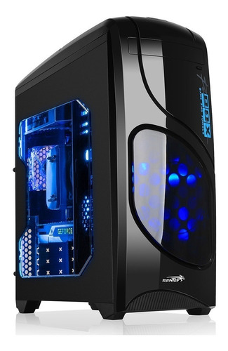 Gabinete Gamer Sentey Furious Gs-6062 Mid Tower 2 Fan Usb 3