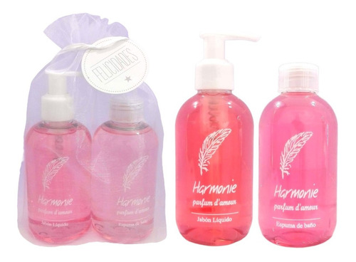 Kit Regalo Mujer Aroma Rosas Set Spa Relax N57 Felicidades