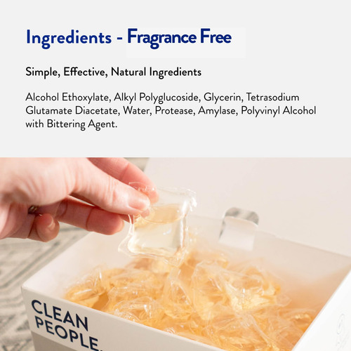 Cápsulas De Detergente Para Roupa The Clean People Fragrance