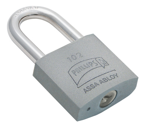 Candado De Hierro Phillips Modelo 102 Gancho Largo