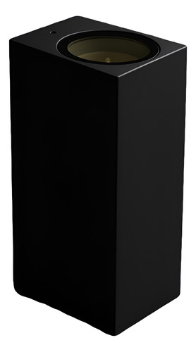 Aplique Exterior Bidireccional Led Gu10 Negro Jet 180