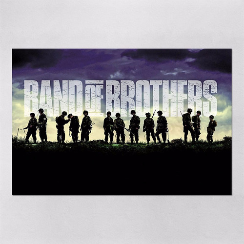 Poster 60x90cm Series Band Of Brothers