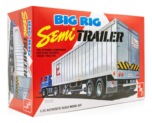 Caja Big Rig Semi-trailer By Amt # 1164     1/25