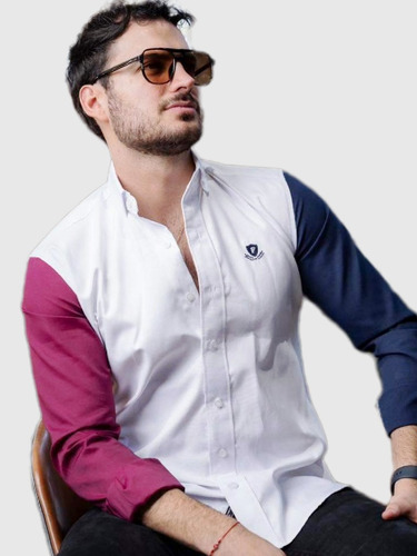 Camisa Fortrop Combinada For2624 Hombre