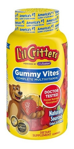 L'il Critters 300 Gomitas Multivitaminico Niños Gummy Vites
