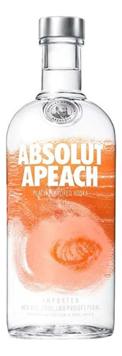 Vodka Absolut Apeach 750ml