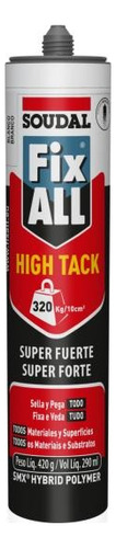 12 Pcs Soudal Fix All High Tack Adhesivo De Alta Resistencia