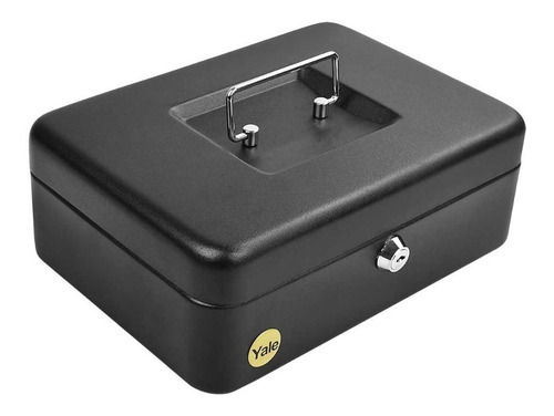 Caja Para Dinero Con Charola Yale Mx 89355 Grande Color Negro