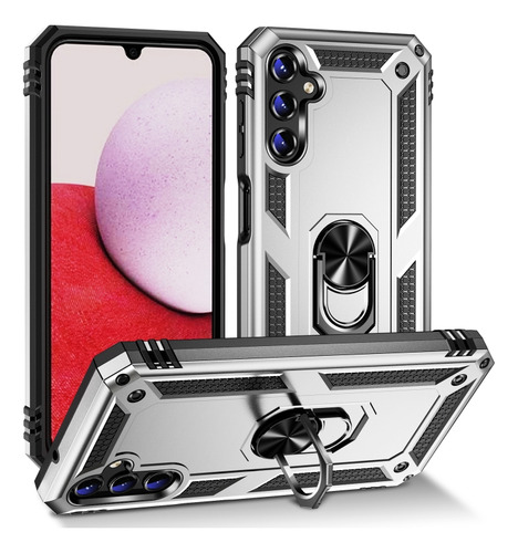 Funda Uso Rudo Shockproof Para Galaxy A14 4g/ 5g + Cristal