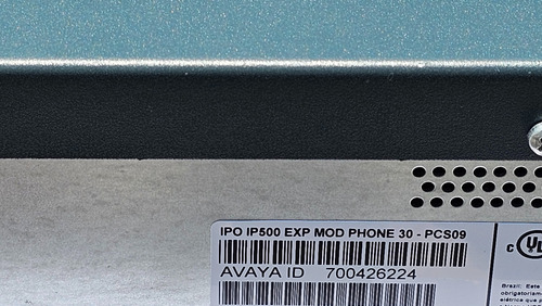 Modulo Avaya Para Conmutador Ipo Ip500 Exp Mod Phone 30 (Usado)