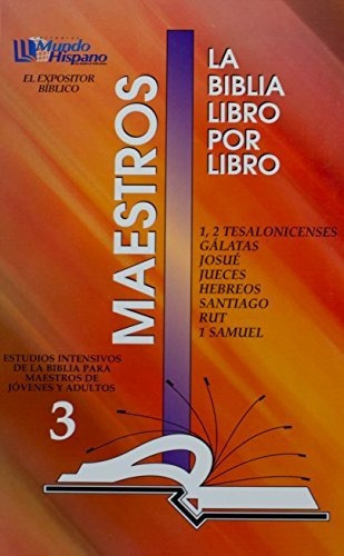 Libro : La Biblia Libro Por Libro Maestros-jovenes Y Adult 