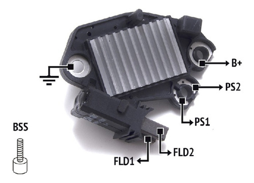 Regulador De Alternador Valeo Citroen/peugeot/bmw 12v.