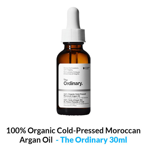 100% Organic Coldpressed Moroccan Argan Oil The Ord. 30ml