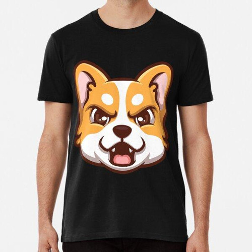 Remera Corgi Cartoon Illustration Algodon Premium