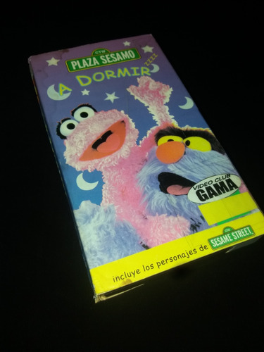 Película Plaza Sésamo; A Dormir Vhs