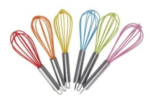 Batidor Francés Globo Con Punta Silicon 9 Pulgadas