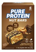 Comprar Pure Protein Nut Bars, Peanut Butter Dark Chocolate, 5pzs