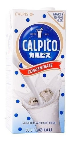 Imagen 1 de 1 de Calpis, Concentrado De Calpico,  1 L