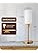 Lámpara De Mesa De Cristal Edishine 19 Con Control Táctil,