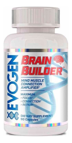 Evogen Vitaminas Brain Builder 90 Caps Sabor Sin Sabor