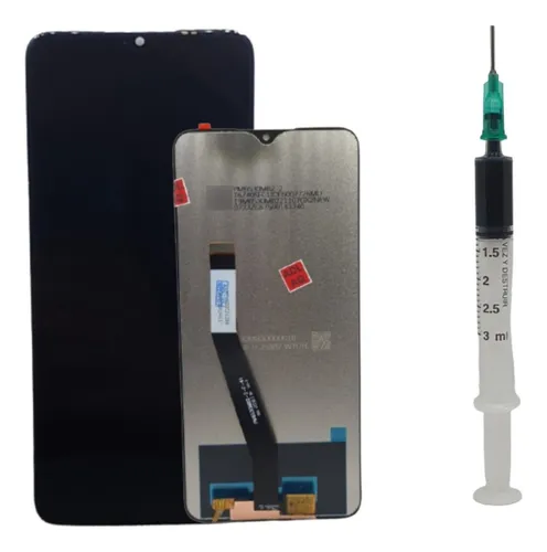 comprar Tela Display Frontal Compativel Com Xiaomi Redmi 9 + Cola