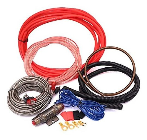 8 Gauge Audio Amplifier Installation Wiring Systems Kit,make