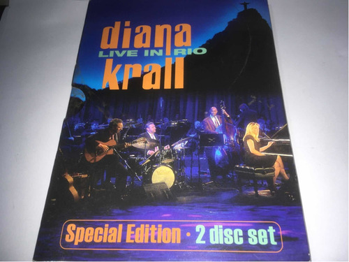 Diana Krall Live In Rio Special Edition 2 Dvd Nuevos 